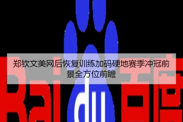 郑钦文美网后恢复训练加码硬地赛季冲冠前景全方位前瞻