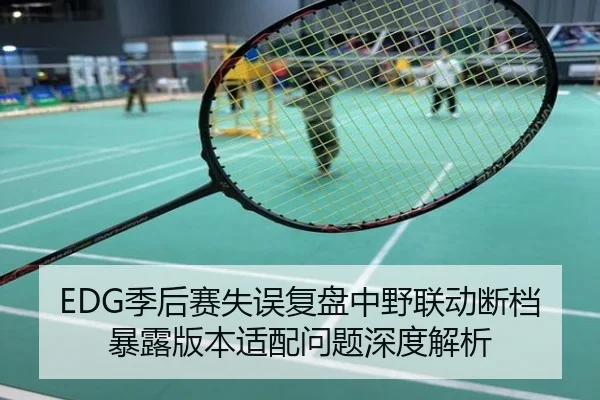EDG季后赛失误复盘中野联动断档暴露版本适配问题深度解析