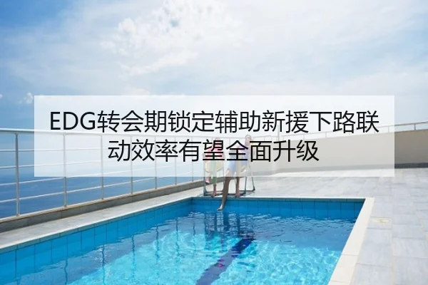 EDG转会期锁定辅助新援下路联动效率有望全面升级